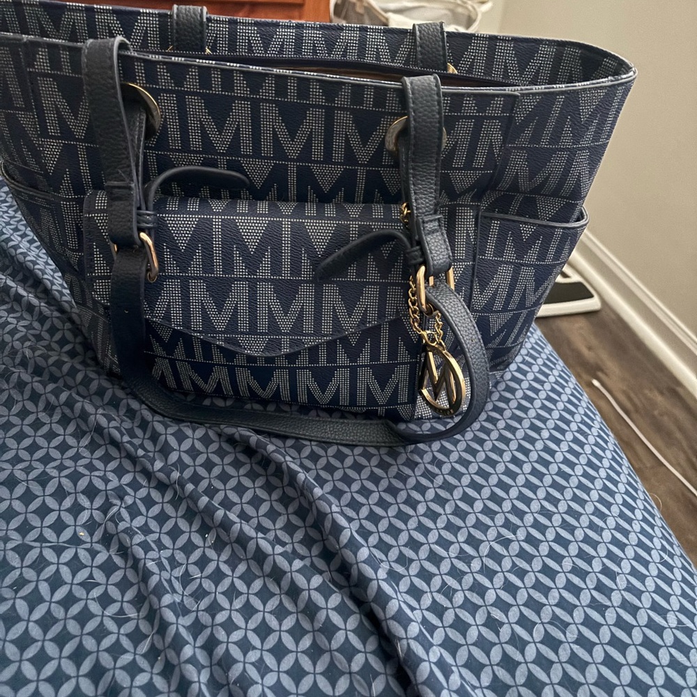 Stylish Blue Crossbody Bag